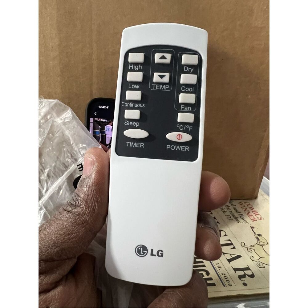 LG COV30332908 Air Conditioner Remote Control